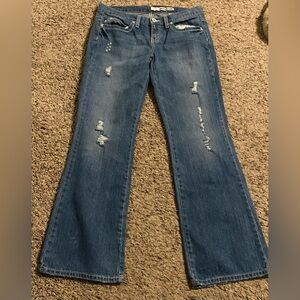 Women’s DKNY Distressed Boyfriend Jeans, 29